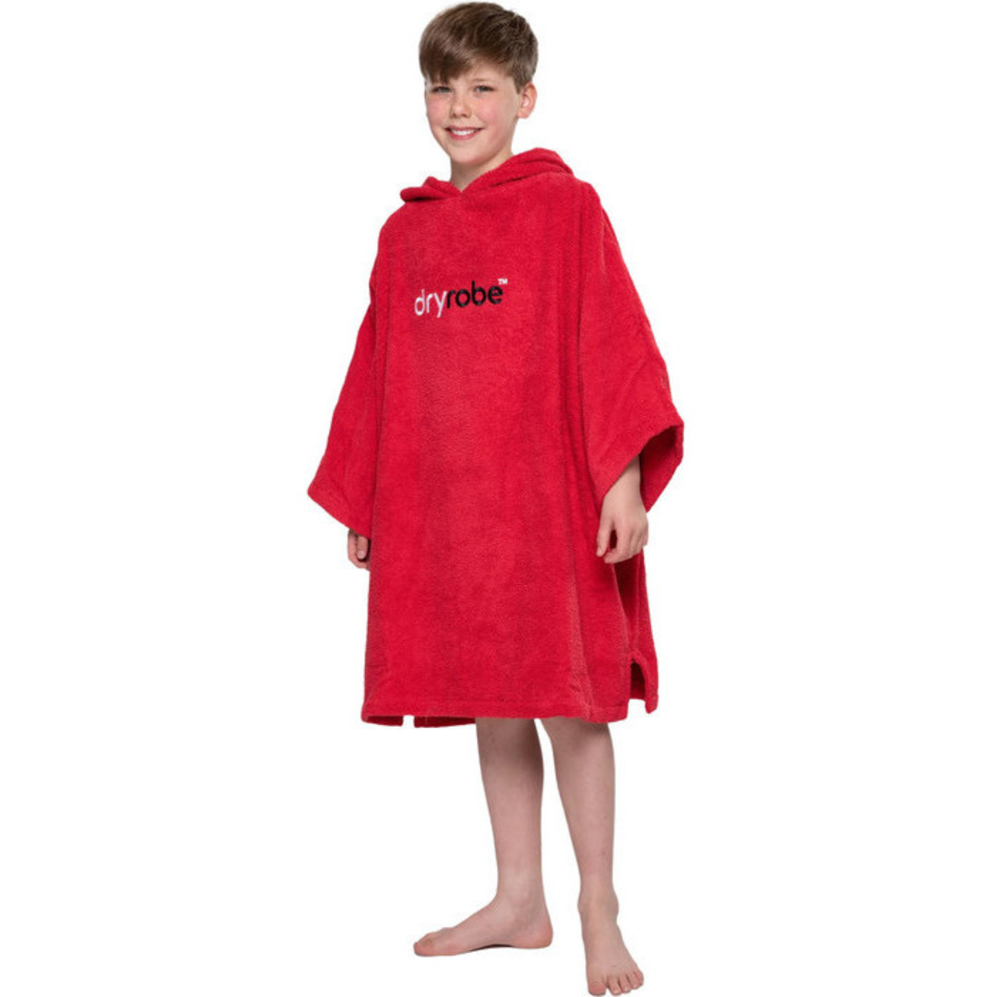 2024 Dryrobe Junior Organic Cotton Hooded Towel Change Robe V3 V3OCT